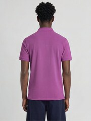 Tünd Çəhrayı - Lyle & Scott Klassik Polo Köynək - 5şəkildən 2 şəkil