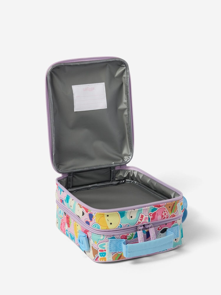 Smiggle Purple Squishmallows Hardtop Level Lunchbox - Image 2 of 2 Smiggle Purple Squishmallows Hardtop Level Lunchbox - Image 2 of 2