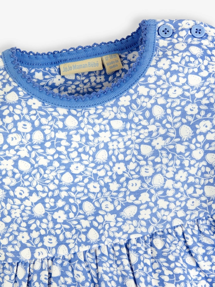 Rochie de vară cu imprimeu floricele Imprimeuri JoJo Maman Bébé - Imaginea 2 din 2