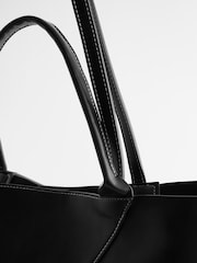 Black Triangle Shopper Bag - Image 10 of 10
