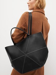Black Triangle Shopper Bag - Image 2 of 10