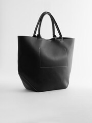 Black Triangle Shopper Bag - Image 6 of 10