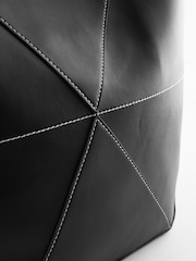 Black Triangle Shopper Bag - Image 9 of 10