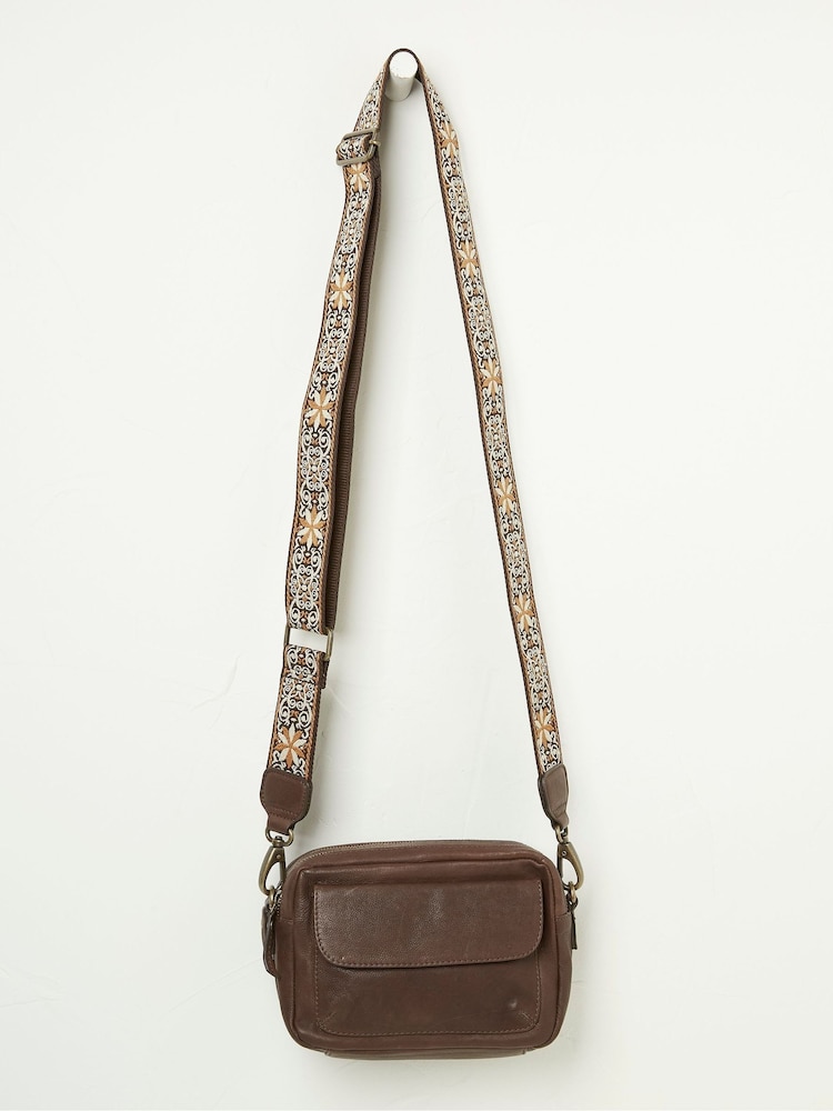 FatFace Brown The Oslo Camera Cross-body Bag - Image 2 of 5
