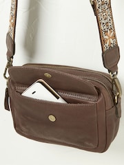 FatFace Brown The Oslo Camera Cross-body Bag - Image 3 of 5