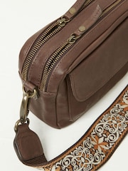FatFace Brown The Oslo Camera Cross-body Bag - Image 4 of 5