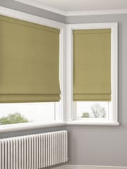 Olive Green Soho Made To Measure Roman Blind - Image 3 of 6