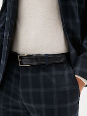 Black Signature Formal Belt - Image 1 of 4