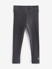 Mint Velvet Dark Grey Charcoal Rib Leggings - Image 10 of 13