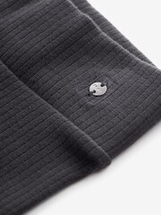 Mint Velvet Dark Grey Charcoal Rib Leggings - Image 13 of 13