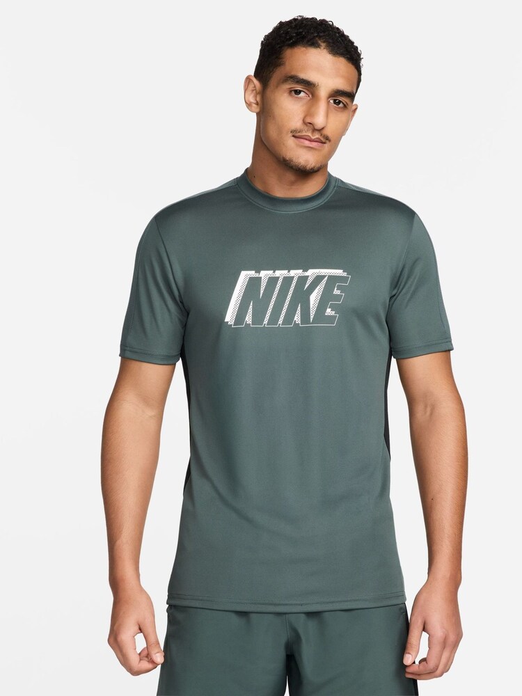 Nike Green Academy Dri-FIT Graphic Training T-Shirt - Image 1 of 6