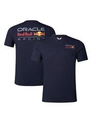 Fanatics Unisex Large Blue Oracle Red Bull Racing Logo 100% Cotton T-Shirt - Image 1 of 3