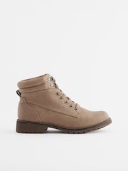 Neutral Regular/Wide Fit Forever Comfort® Casual Lace-Up Boots - Image 4 of 8