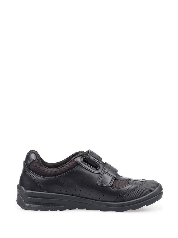 Start-Rite Rocket Black Leather School Shoes Standard Fit - Image 2 of 7