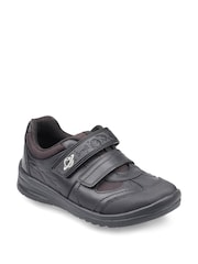 Start-Rite Rocket Black Leather School Shoes Standard Fit - Image 3 of 7