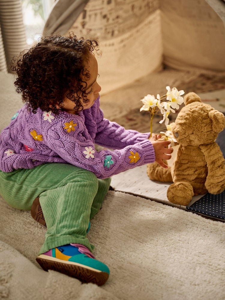 Lila multicolor - Zapatillas de deporte con cierre de velcro de Jojo Maman Bébé - Imagen 2 de 8 Lila multicolor - Zapatillas de deporte con cierre de velcro de Jojo Maman Bébé - Imagen 2 de 8