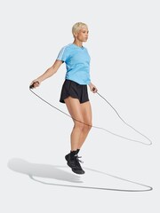 adidas Blue Aeroready Train Essentials 3-Stripes T-Shirt - Image 3 of 7