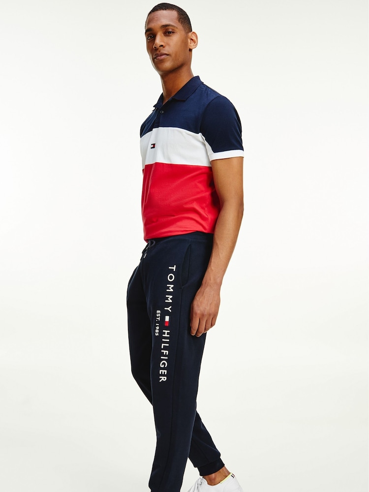 Tommy Hilfiger Blue Logo Joggers - Image 1 of 4