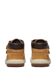 Timberland® Toddler Hook and Loop Tracks Nubuck Boots - Image 2 of 9