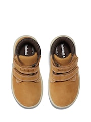 Timberland® Toddler Hook and Loop Tracks Nubuck Boots - Image 3 of 9