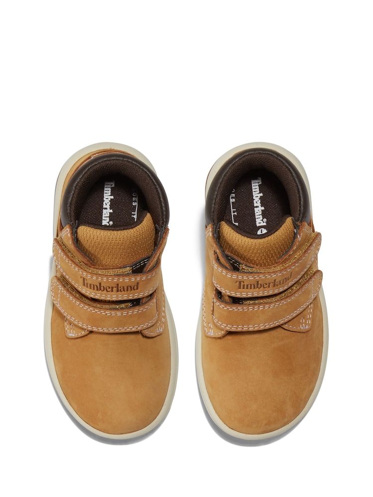 Timberland® Toddler Hook and Loop Tracks Nubuck Boots - Image 3 of 9