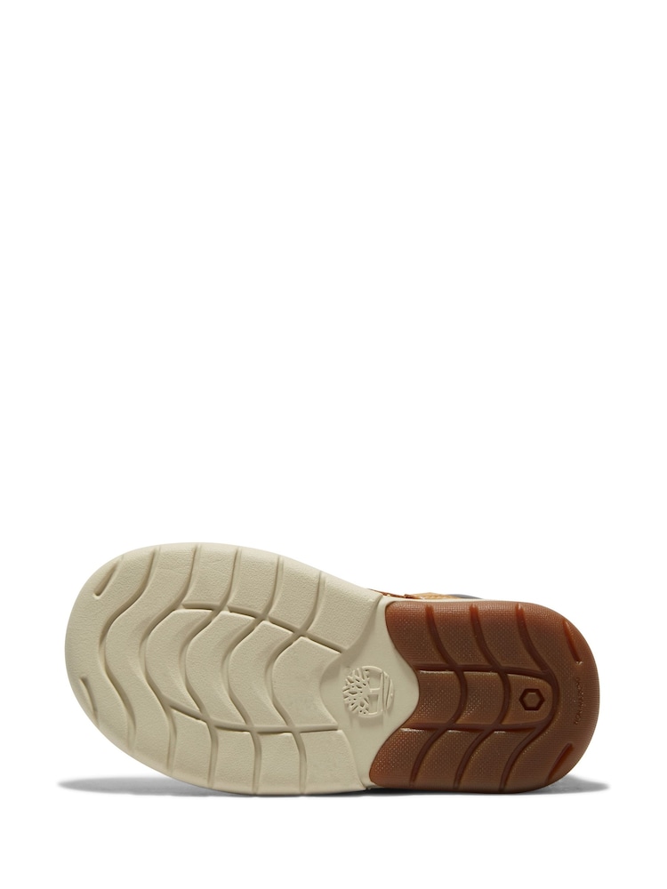 Timberland® Toddler Hook and Loop Tracks Nubuck Boots - Image 4 of 9