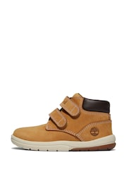Timberland® Toddler Hook and Loop Tracks Nubuck Boots - Image 8 of 9