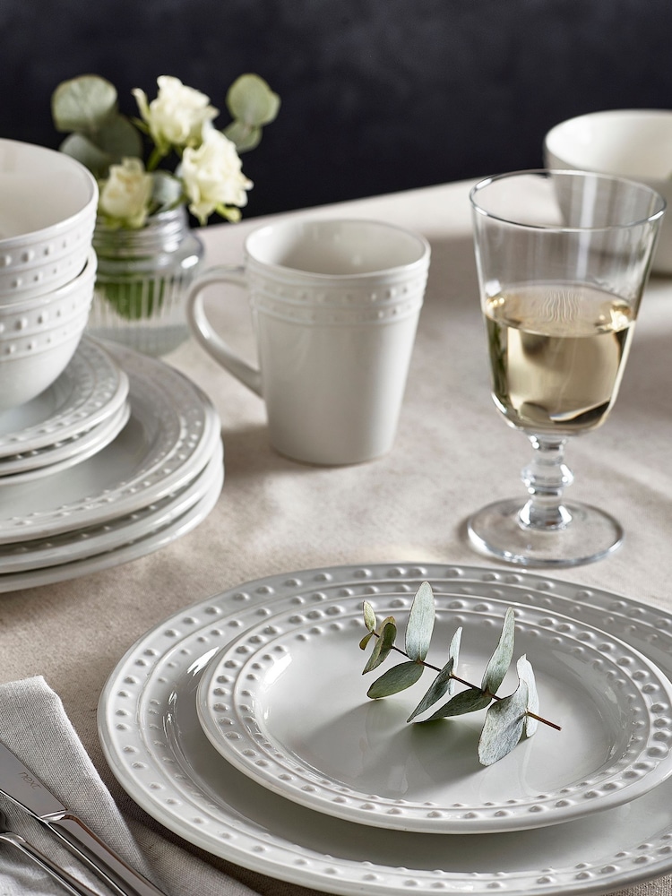 Silver 16pc Heart Stainless Steel Set - Image 3 of 4