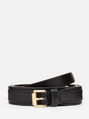 Joules Black Leather Belt - Image 1 of 4