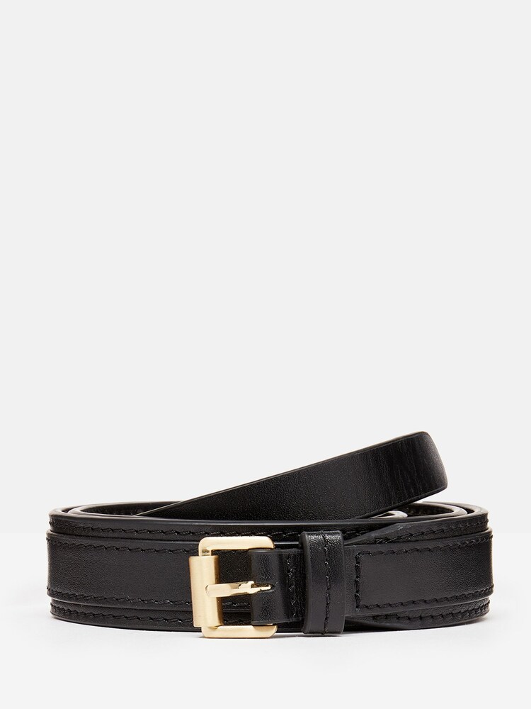 Joules Black Leather Belt - Image 1 of 4