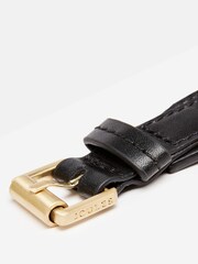 Joules Black Leather Belt - Image 4 of 4