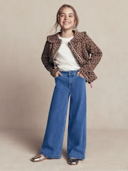 Boden Blue Wide Leg Jeans - Image 1 of 6