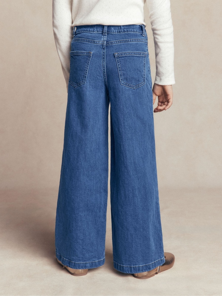 Boden Blue Wide Leg Jeans - Image 2 of 6 Boden Blue Wide Leg Jeans - Image 2 of 6