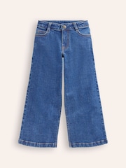 Boden Blue Wide Leg Jeans - Image 4 of 6