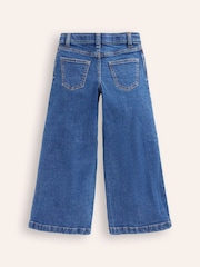 Boden Blue Wide Leg Jeans - Image 5 of 6