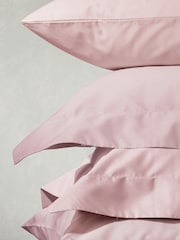 Laura Ashley Set of 2 Blush Pink 400 Thread Count 100% Cotton Pillowcases - Image 1 of 3