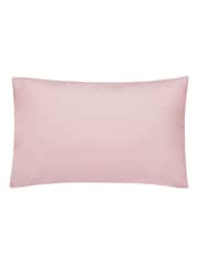 Laura Ashley Set of 2 Blush Pink 400 Thread Count 100% Cotton Pillowcases - Image 3 of 3