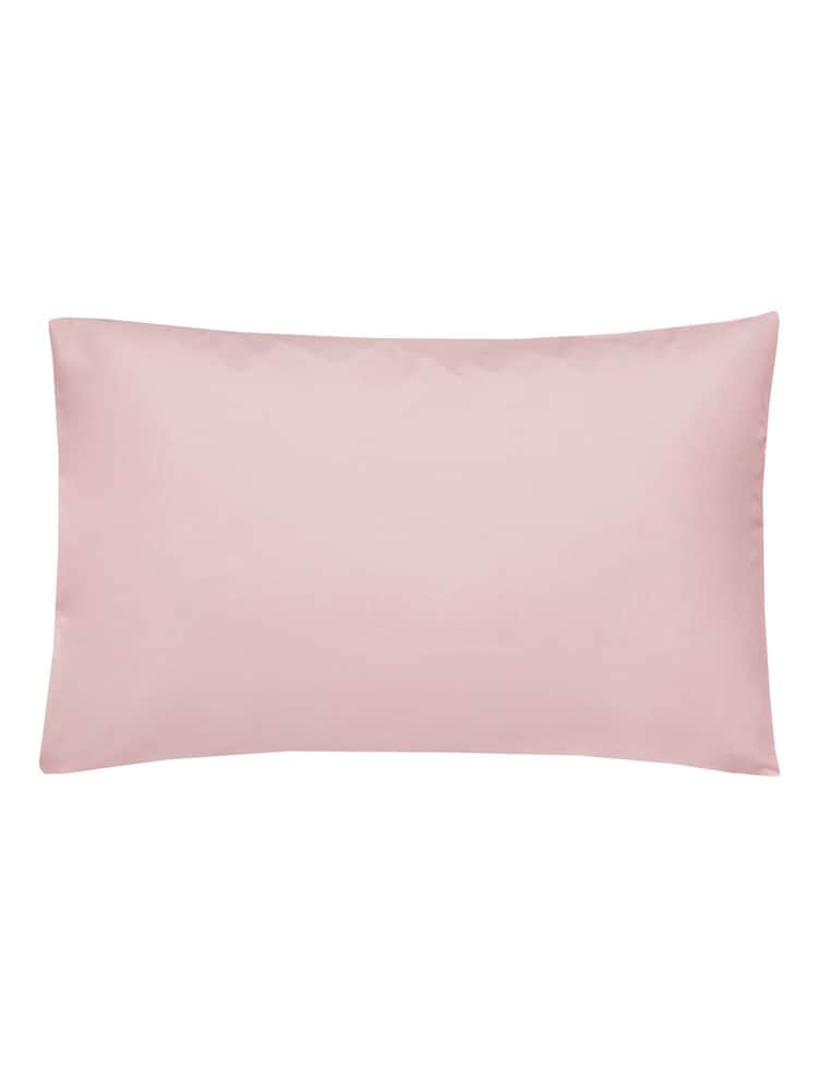 Laura Ashley Set of 2 Blush Pink 400 Thread Count 100% Cotton Pillowcases - Image 3 of 3