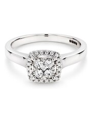 Beaverbrooks 9ct Diamond Cluster Ring - Image 3 of 6