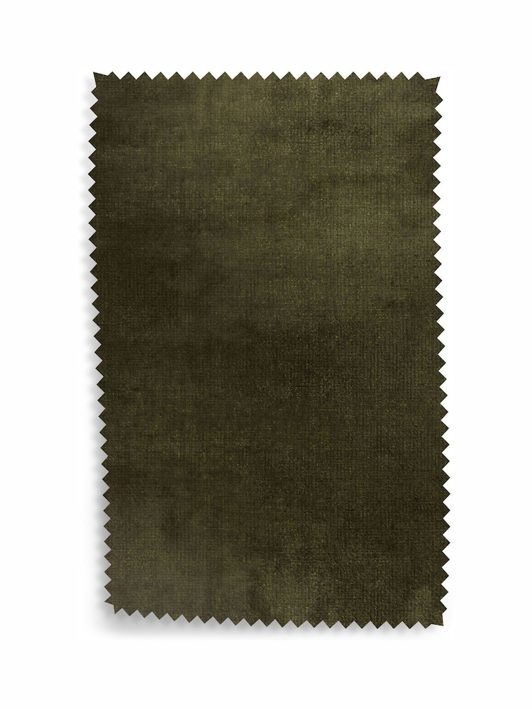 Plush Chenille Moss Green Remi Bar Stool - Image 8 of 8