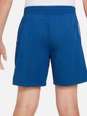 Nike Teal Blue Dri-FIT Multi+ Graphic Training Shorts - Image 3 of 6