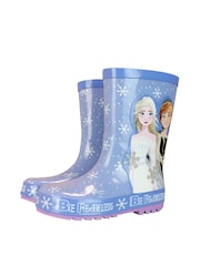 Character Blue Frozen Printed Wellies - Image 4 of 4