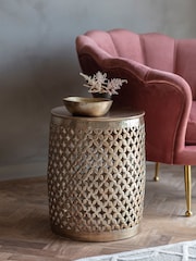Gallery Home Gold Side Table - Image 1 of 2