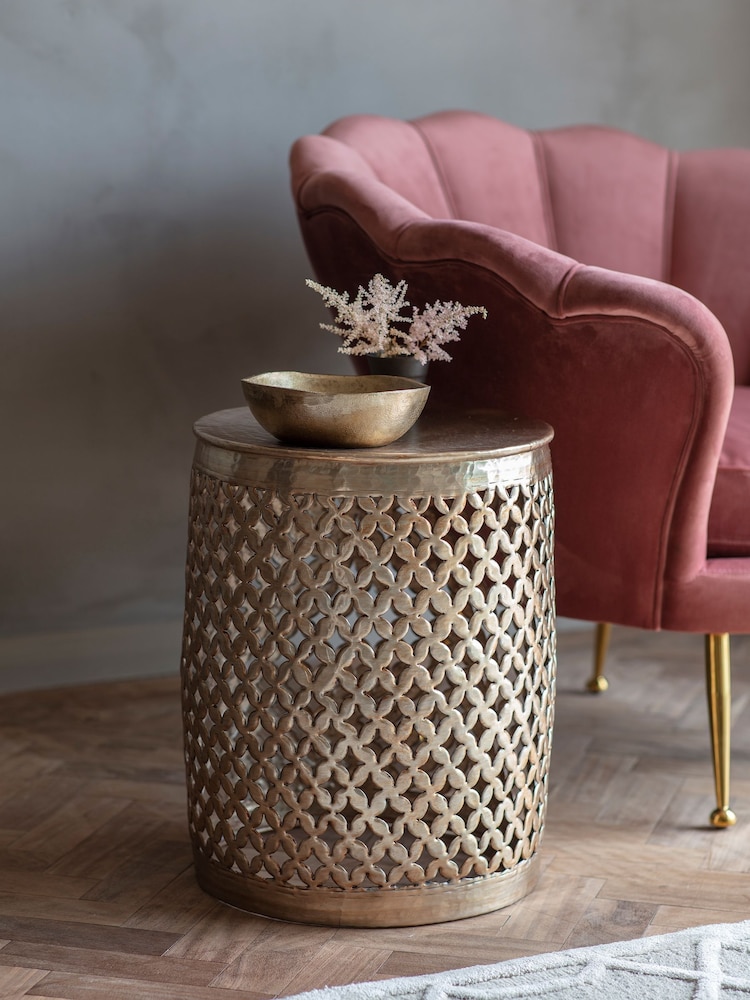 Gallery Home Gold Side Table - Image 1 of 2