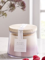 Mixed Berry Lidded Jar Scented Candle - Image 3 of 3