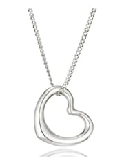 Beaverbrooks White Gold 9ct Heart Pendant - Image 1 of 3