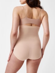SPANX Cream Seamless Power Firm Control High-Waisted Briefs - Image 2 of 4