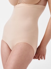 SPANX Cream Seamless Power Firm Control High-Waisted Briefs - Image 3 of 4