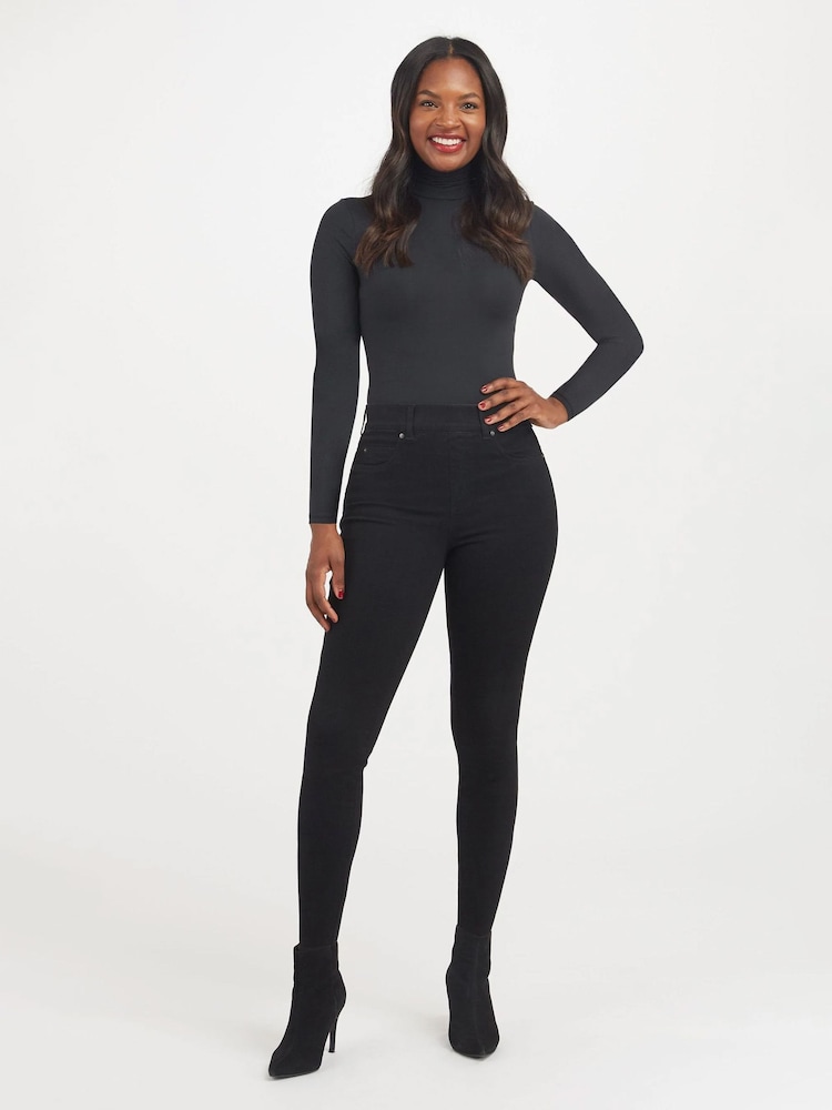 SPANXshape™ Every Wear Ankle Skinny Jeans, Clean Black - Image 2 of 5