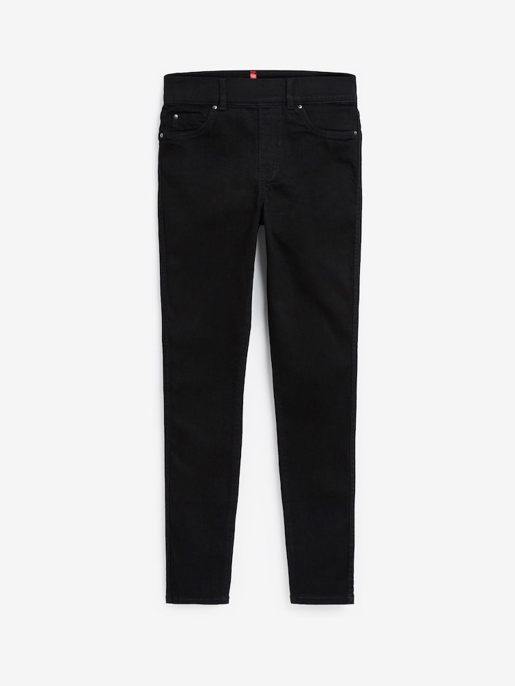 SPANXshape™ Every Wear Ankle Skinny Jeans, Clean Black - Image 5 of 5